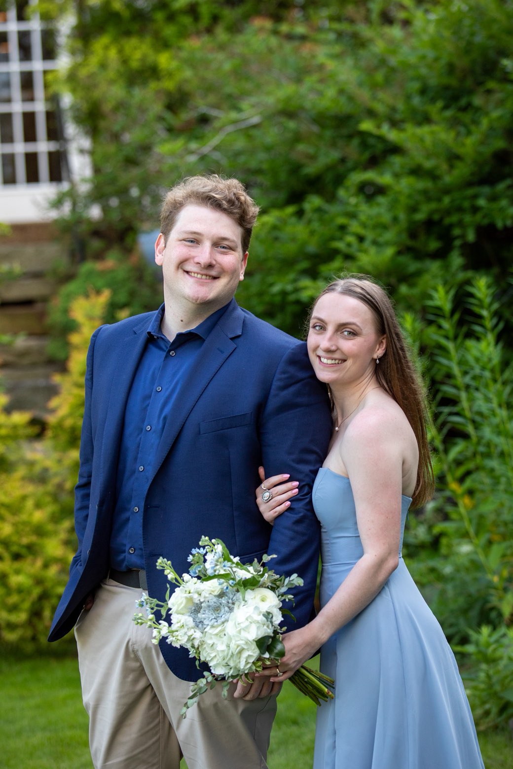 Matthew Richmond and Kansas at a wedding